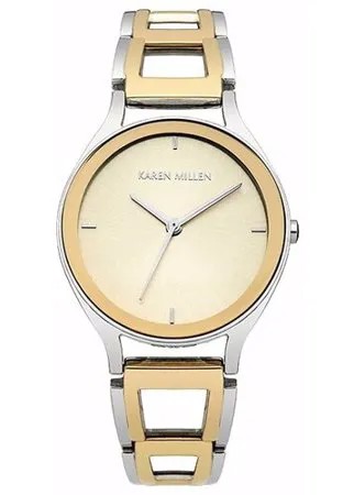 Наручные часы Karen Millen KM148SGM, серебряный