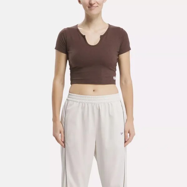 Классический укороченный топ Reebok, красный