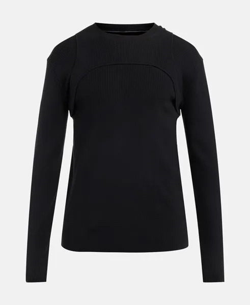 Джемпер с длинными рукавами Calvin Klein Jeans, черный