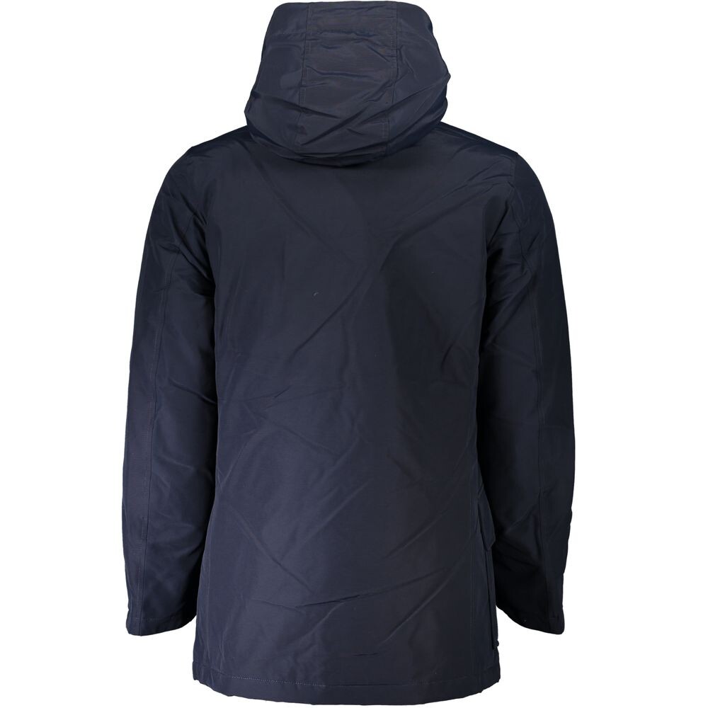 Мужская хлопковая куртка Woolrich, синий