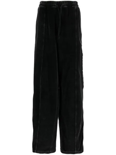 Спортивные брюки широкого кроя Alexander Wang, черный