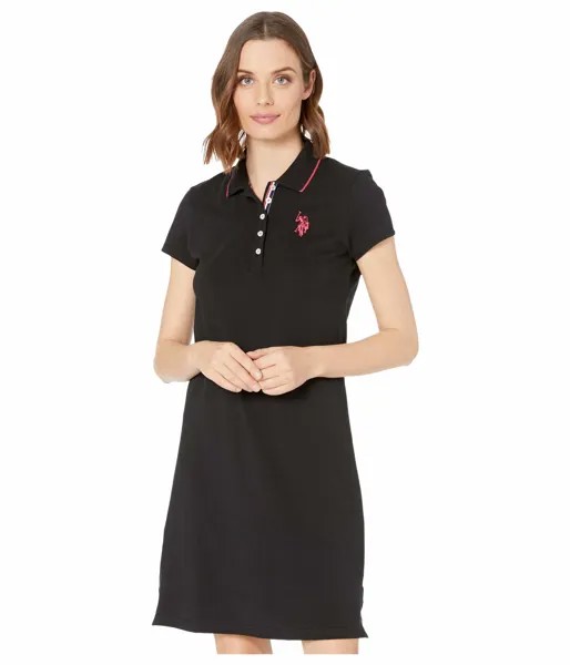 Платье U.S. POLO ASSN., Solid Polo Dress