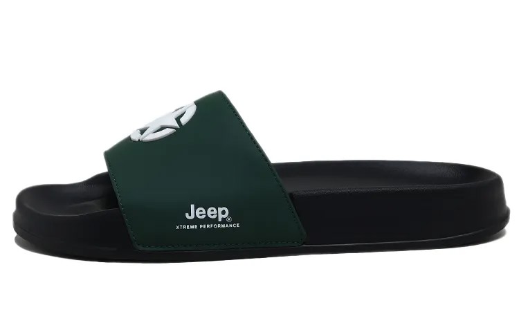 Шлепанцы мужские армейские зеленые Jeep