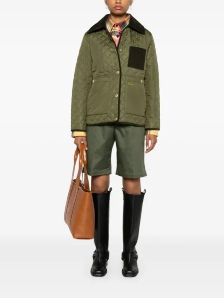 Barbour куртка Fleur, зеленый