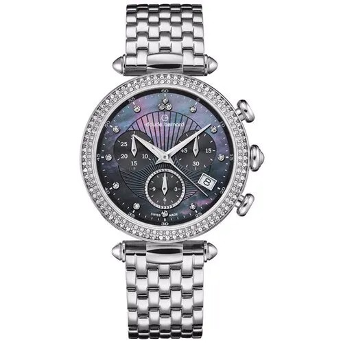 Наручные часы Claude Bernard 10230-3MNANN, черный, серебряный