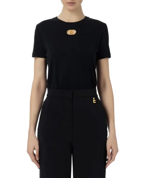 Футболка Elisabetta Franchi, черный