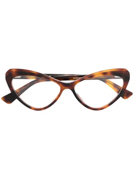 Moschino Eyewear очки в оправе 'кошачий глаз'