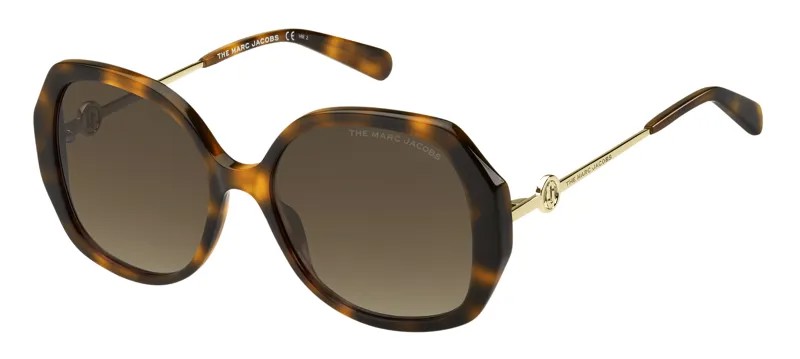 Солнцезащитные очки MARC JACOBS, коричневый