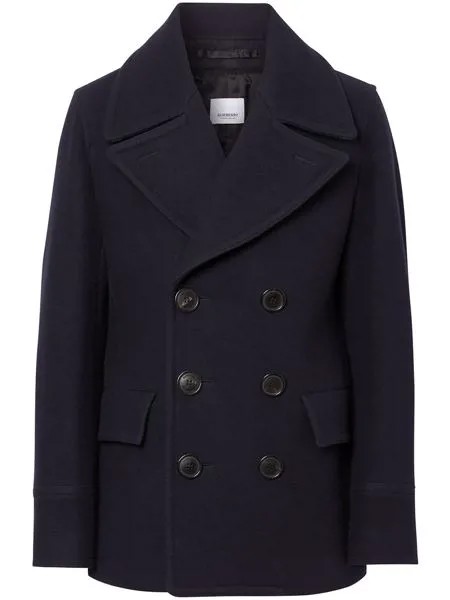 Burberry бушлат с широкими лацканами