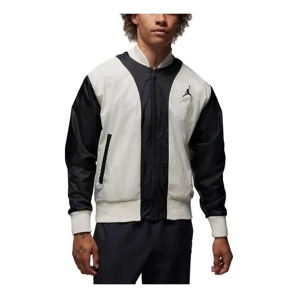 Куртка Air Jordan Flight HBR MVP Jacket 'White Black', белый