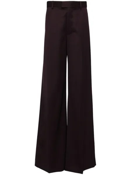 Ann Demeulemeester прямые брюки, фиолетовый