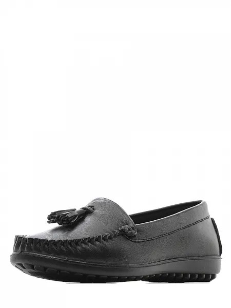 Мокасины женские INSTREET 26-91WA-055ST черные 39 RU