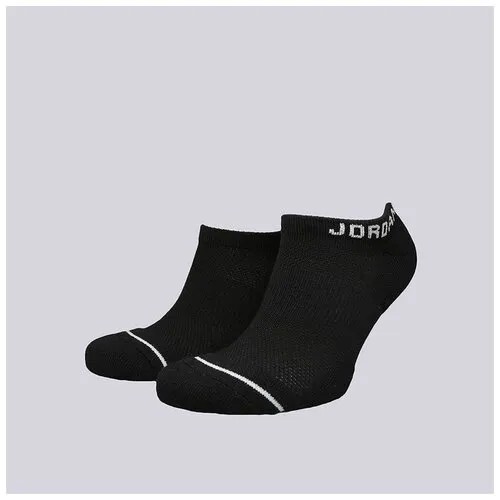 Носки Jordan Jumpman No-Show Socks, 3 пары, размер XL, черный