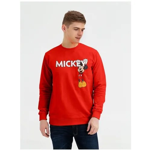 Свитшот Mickey, красный, размер M