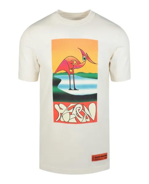 Футболка Heron с абстрактным рисунком Heron Preston, белый
