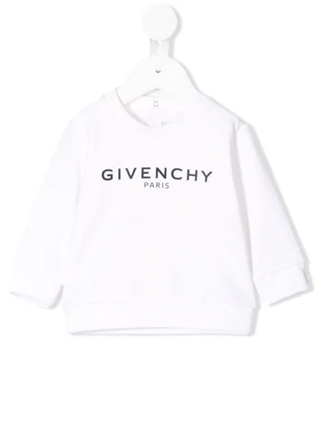 Givenchy Kids logo print sweatshirt