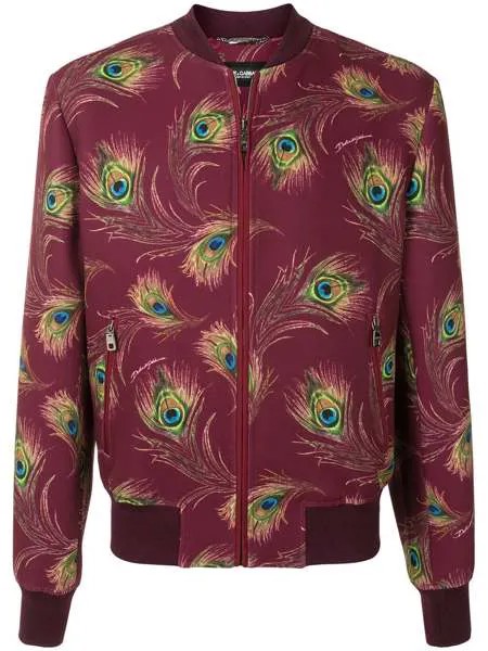 Dolce & Gabbana бомбер с принтом