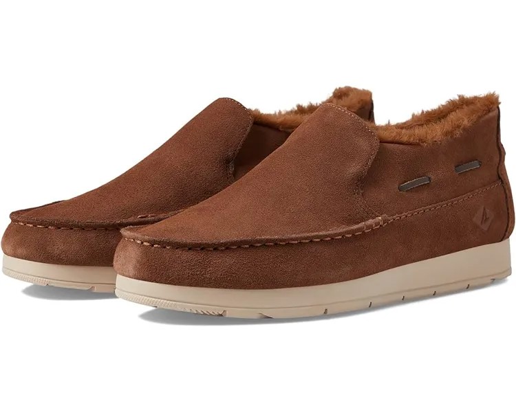 Лоферы Sperry Moc-Sider Leather, коричневый