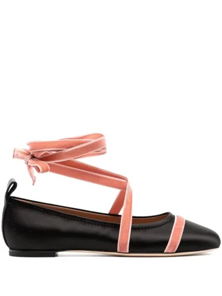 Malone Souliers балетки Spencer, черный