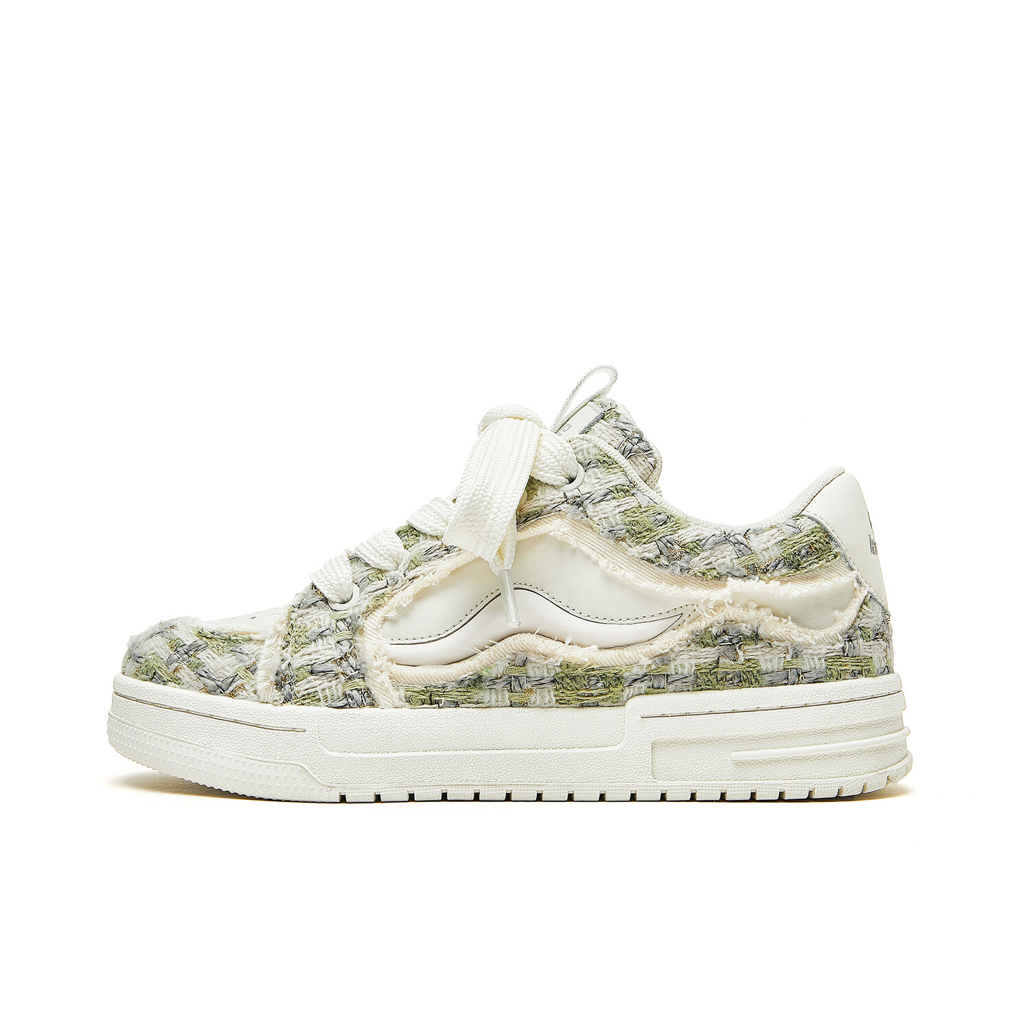 Кроссовки Imas Imarse Skateboarding Shoes Unisex Low-top White/green/gray, зеленый