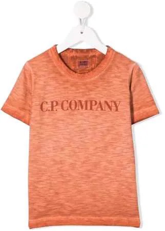C.P. Company Kids футболка с логотипом