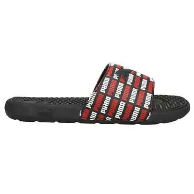 Черные повседневные сандалии для мальчиков Puma Cool Cat Echo Slide 38361501