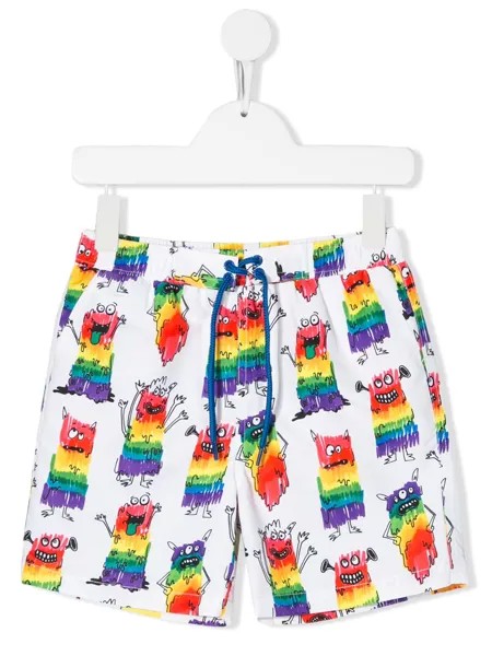 Stella McCartney Kids плавки-шорты с принтом