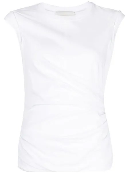 Топ с драпировкой 3.1 Phillip Lim, белый