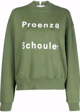 Proenza Schouler White Label толстовка с логотипом