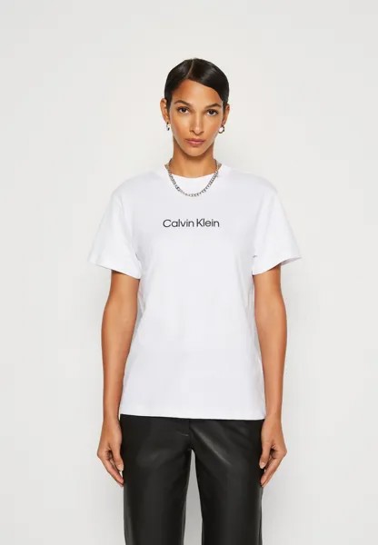 Базовая футболка HERO LOGO REGULAR Calvin Klein, ярко-белая