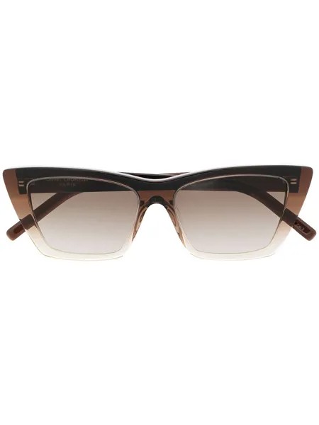 Saint Laurent Eyewear солнцезащитные очки в квадратной оправе