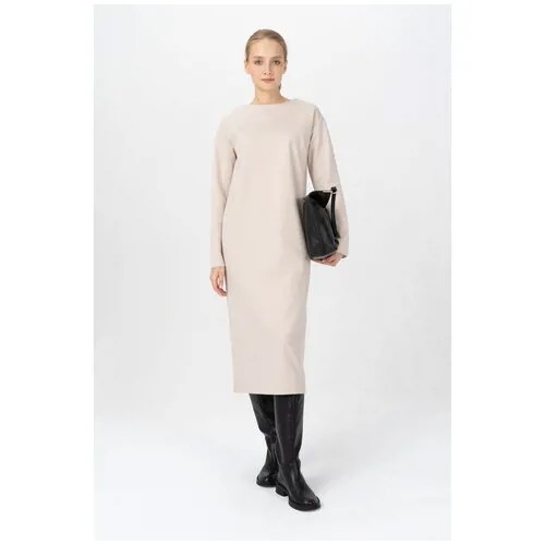 Платье прямого силуэта Ennergiia AW23-DR01 Черный 48