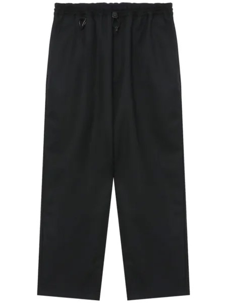 Comme des Garçons Homme шерстяные брюки, черный