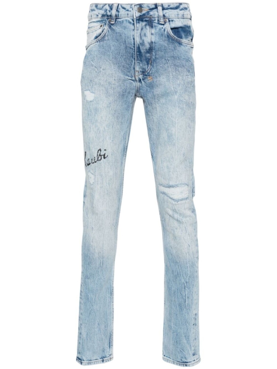 Ksubi узкие джинсы Chitch Autograph, синий