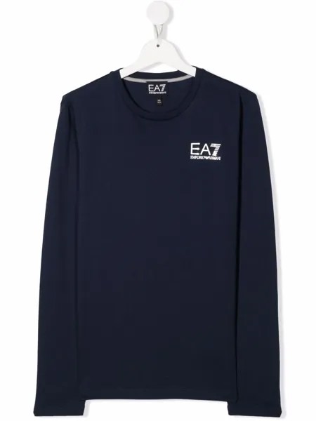 Emporio Armani Kids толстовка с логотипом