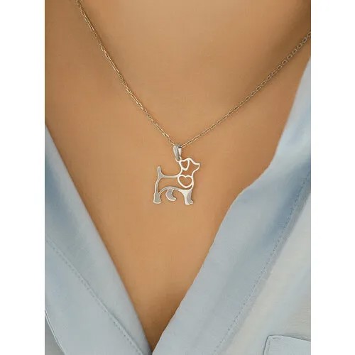Подвеска SILVER24, серебро, 925 проба, серебристый