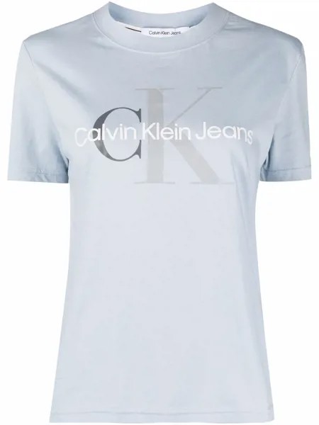 Calvin Klein Jeans logo-print cotton T-shirt