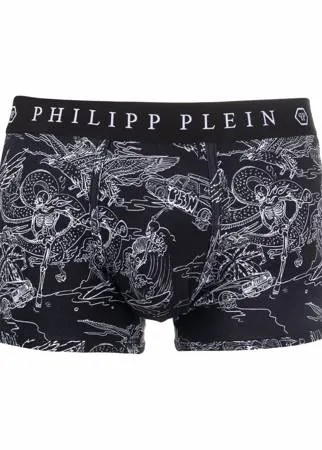 Philipp Plein боксеры с принтом