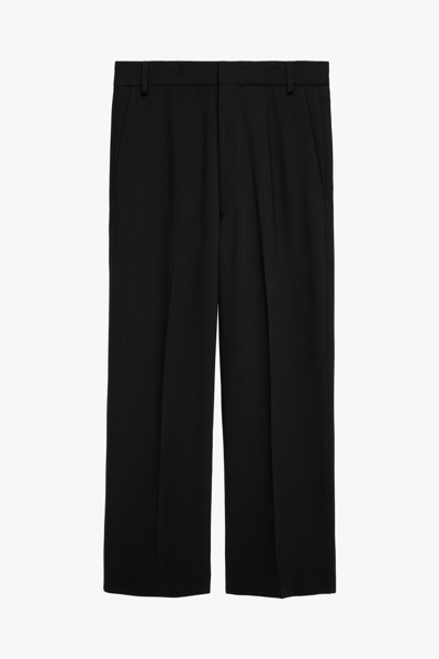 Брюки Zara by Stefano Pilati 100% Wool, черный