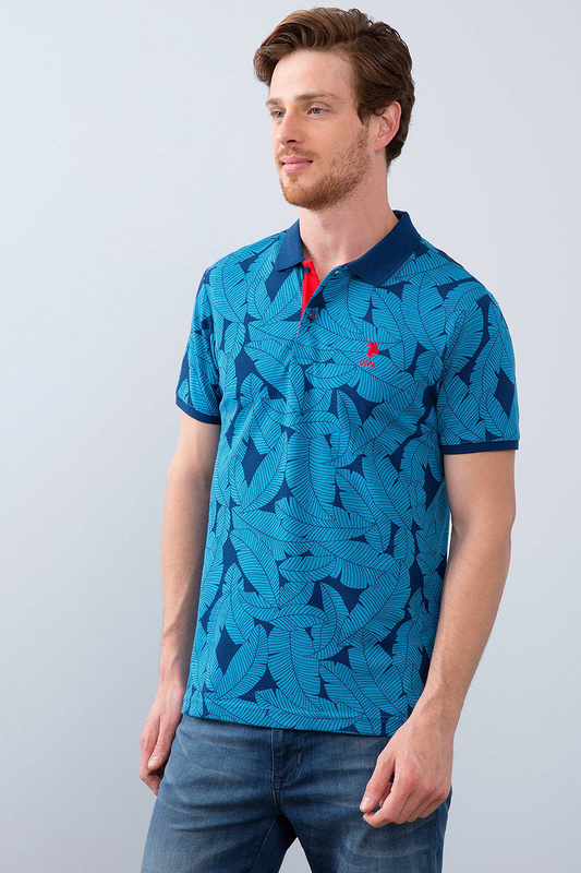 Футболка-поло мужская U.S. POLO Assn. G081SZ0110ZAMROS-EIY9 синяя M