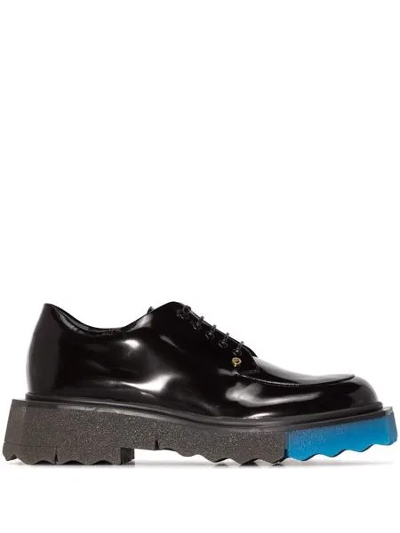 Off-White Sponge Paraboot leather Derby shoes