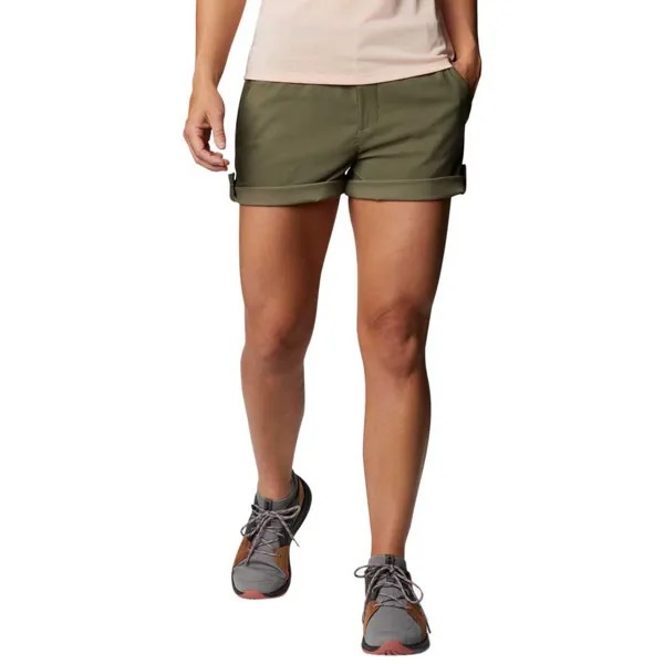 Спортивные брюки Columbia Firwood Camp II Shorts, зеленый
