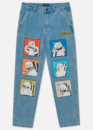 Мужские джинсы RIPNDIP Frustration Denim, цвет голубой, размер 30