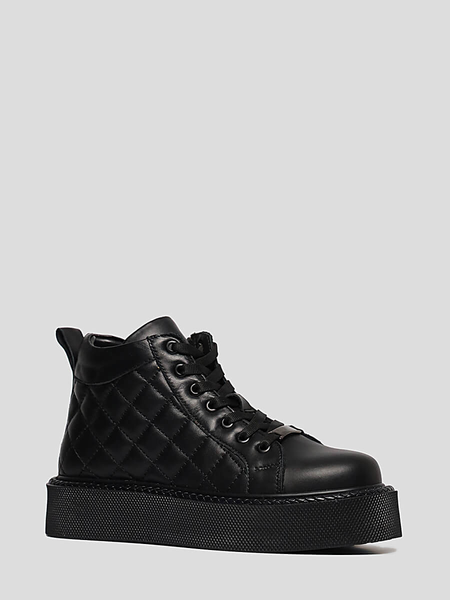 Кеды женские Vitacci 136127 черные 36 RU