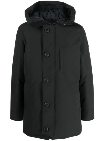 Canada Goose утепленная парка, черный