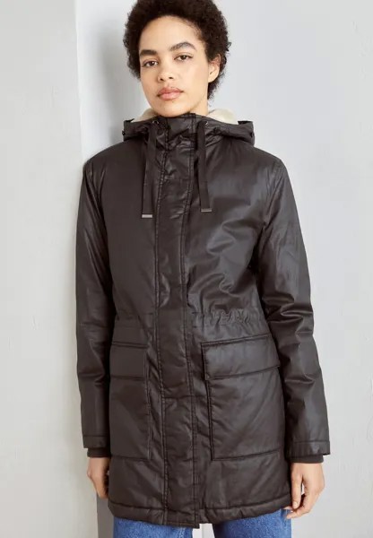 Зимнее пальто Marks & Spencer, черное