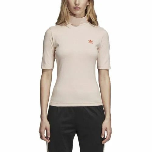 [DN9098] Женская футболка Adidas Originals с высоким воротом