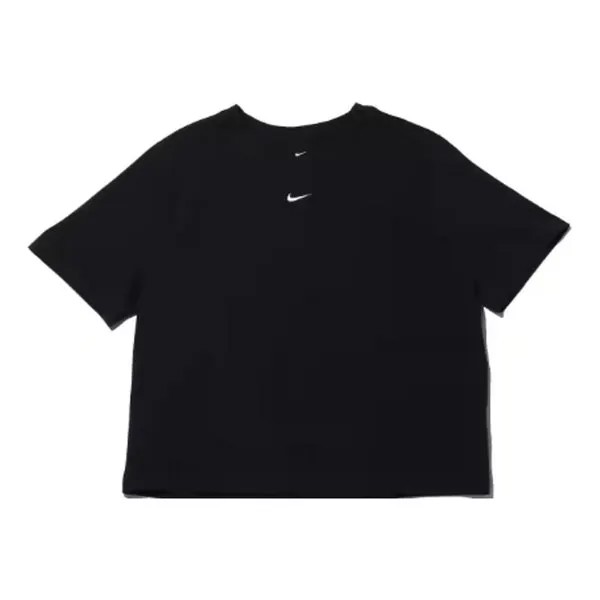 Футболка спортивная одежда основные большие Футболка Nike, черный