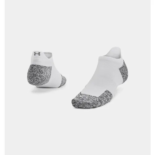 Носки Under Armour Ad Run Cushion 1Pk Ns Tab, белый, серый