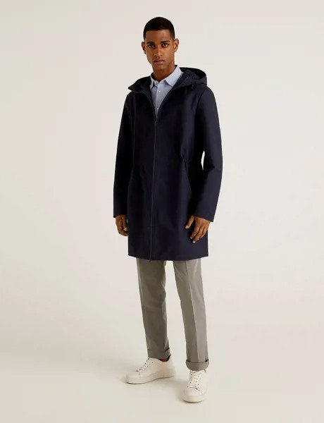 Парка мужская United Colors of Benetton 21A_2YU653H68 синяя M